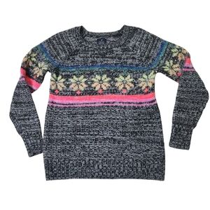 American Eagle Outfitters Jegging Sweater Size Medium Multi Color Wool Blend